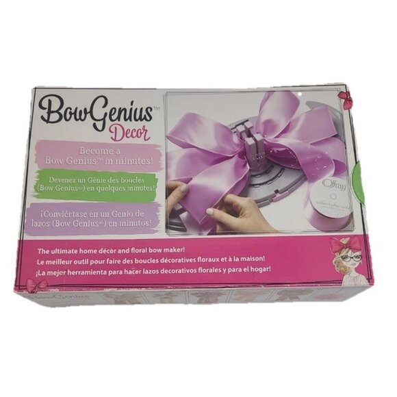 Offray Bow Genius Bow Maker Tool - Make Decor & Hair Bows Craft - Picture 2 of 6
